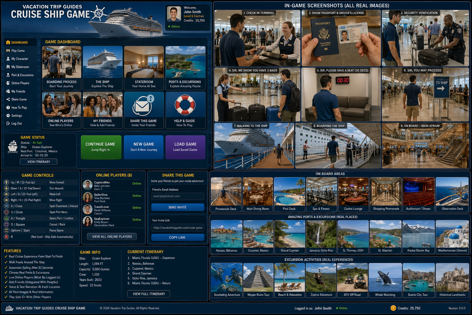 Boarding Dashboard