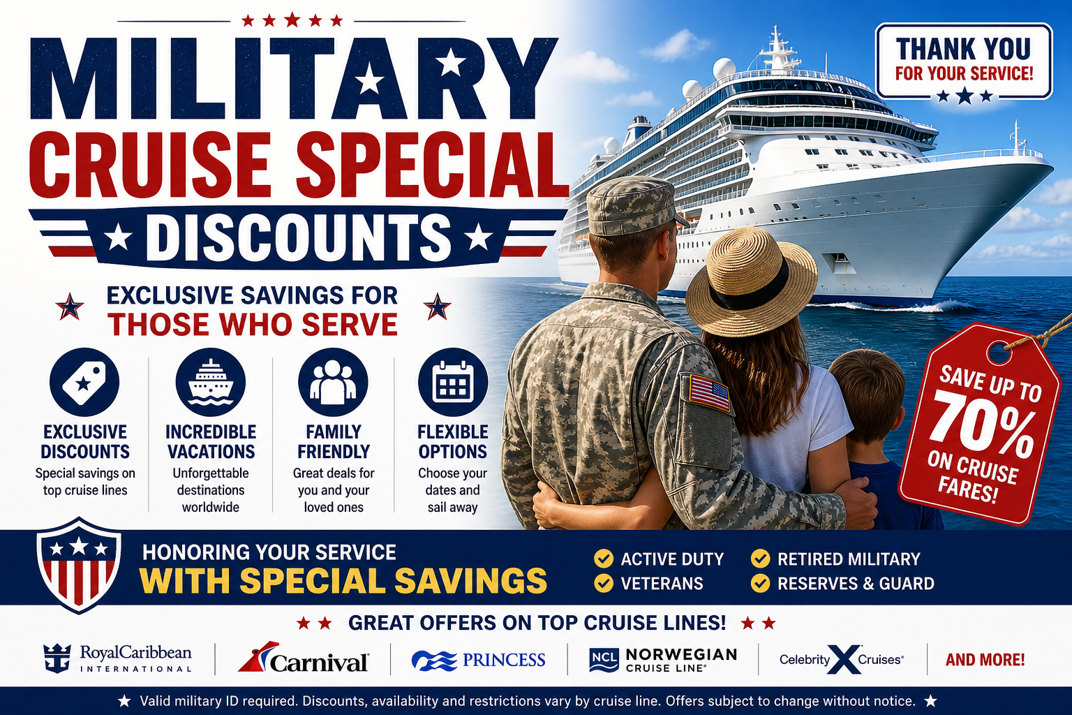 Military Specials Deals Offers