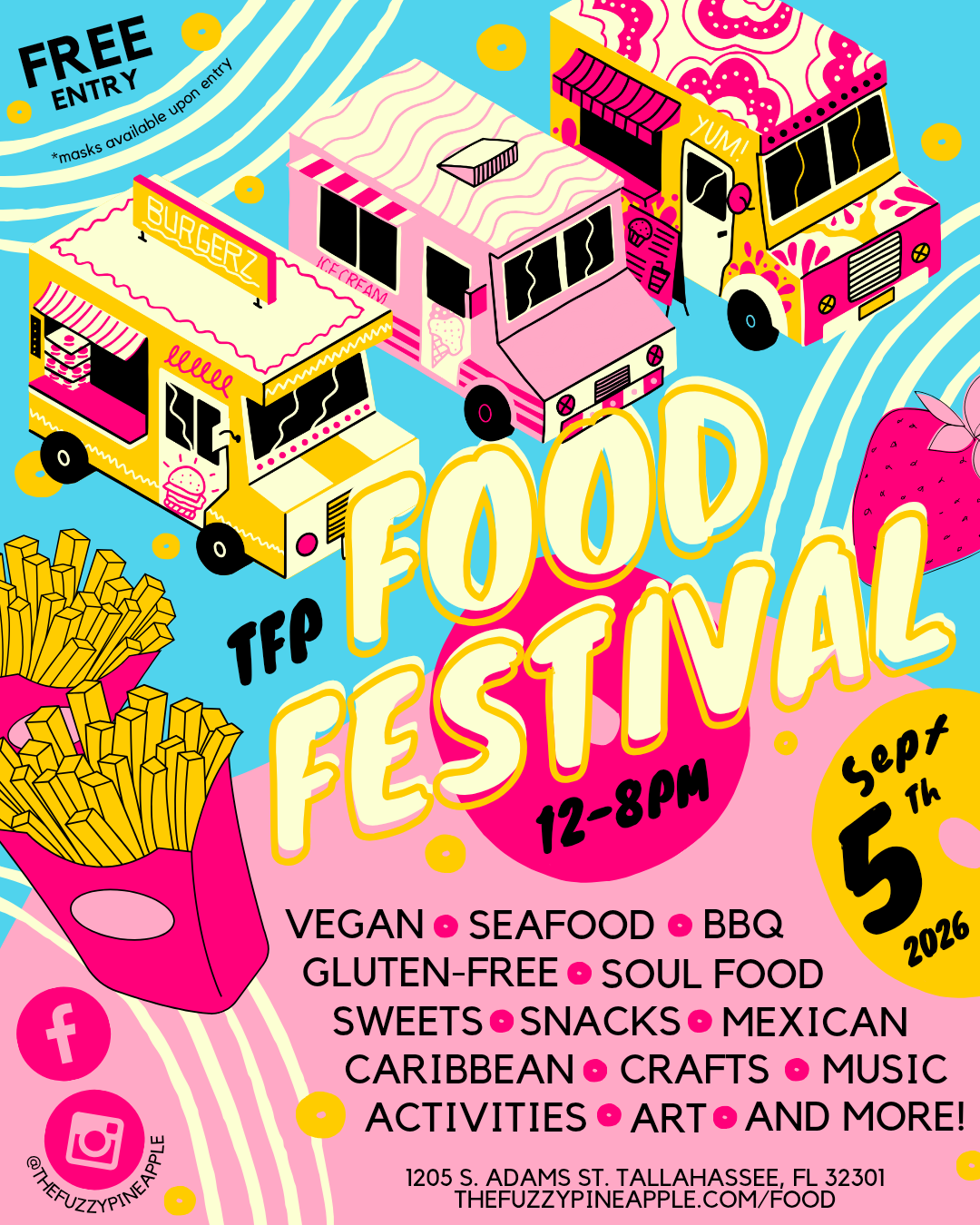 The fuzzy pineapple food festival