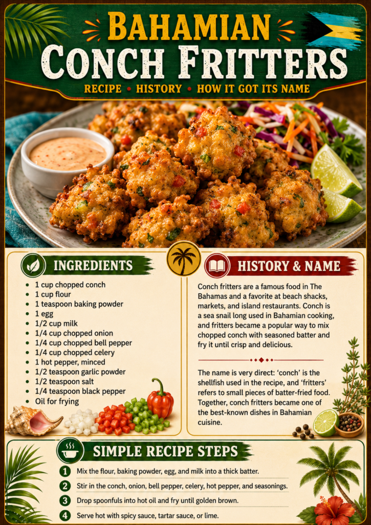 Bahamian Conch Fritters