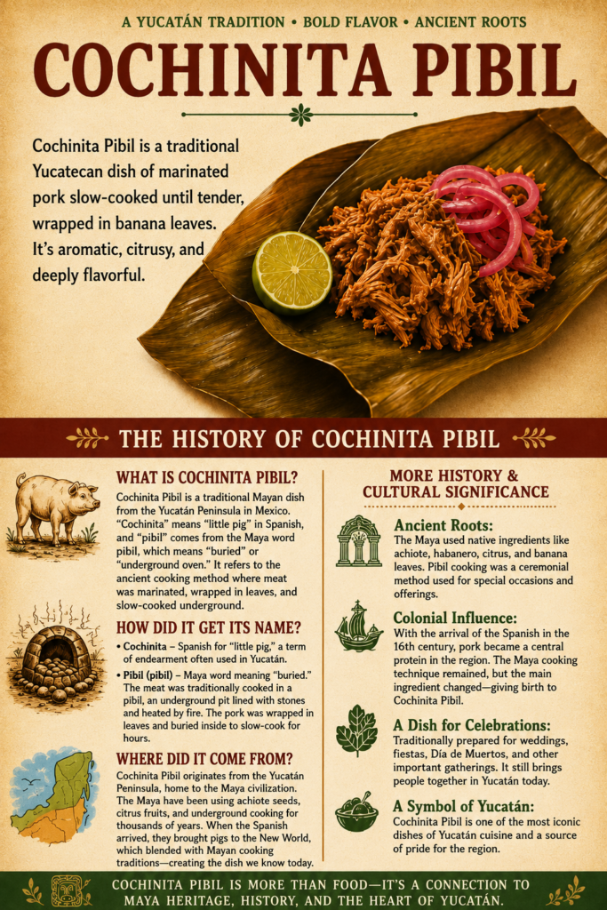 Cochinita-Pibil-History-Card-with-lots-importants-on-the-dish-of-food