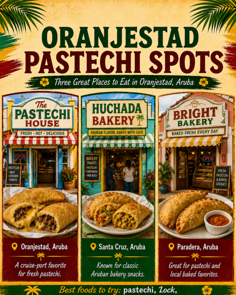 OrtanJestad Pastechi Spots Three Great Places to Eat in Oranjestad Aruba
